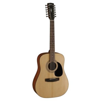 CORT Guitare acoustique Gris de 12&nbsp;cordes Type DREADNOUGHT