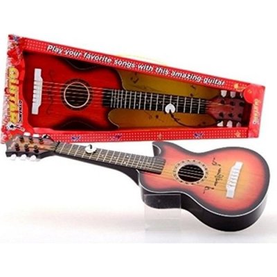 JOHNTOY Guitare Acoustique Pour Enfant (6 Cordes) 60 Cm + M&eacute;diator 20320