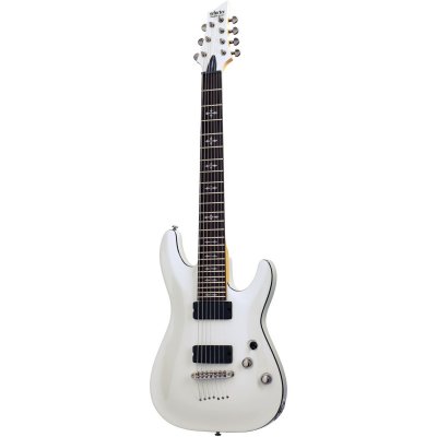 SCHECTER Guitare &Eacute;lectrique  Demon-7 Vintage White