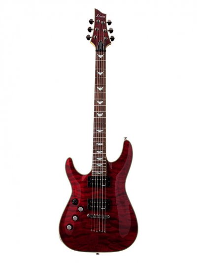 SCHECTER Guitare &Eacute;lectrique  Omen Extreme-6 Black Cherry Gaucher