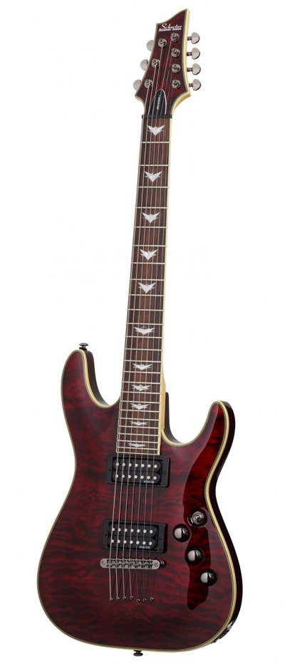 SCHECTER Guitare &Eacute;lectrique  Omen Extreme-7 Black Cherry