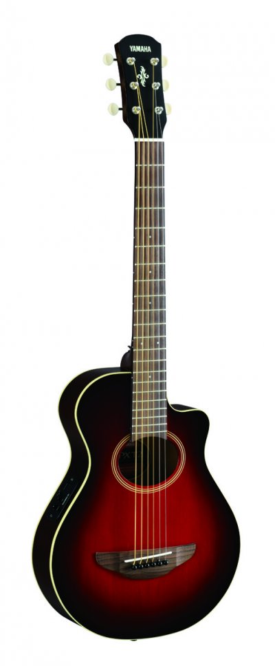 YAMAHA Guitares &eacute;lectro acoustiques APXT2 DARK RED BURST Folk &eacute;lectro
