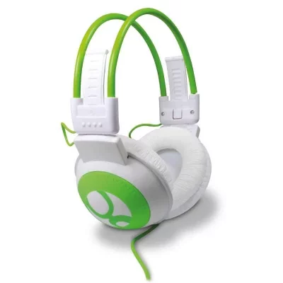 NO NAME GULLI Casque audio soft bass sound - vert et blanc - 480159 