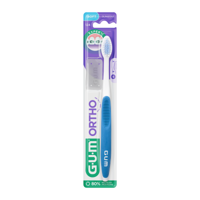 GUM &acute; Brosse &agrave; dents Orthodontie Adultes 124 1 u.
