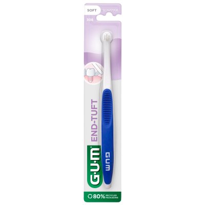 GUM  END-TUFT 308 - Brosse &agrave; Dents Monotouffe Souple