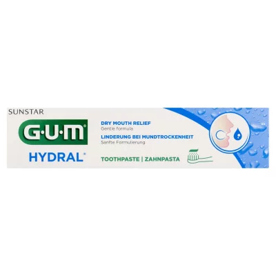 GUM  HYDRAL - Dentifrice Bouche S&egrave;che, 75ml