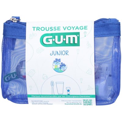GUM  TROUSSE VOYAGE JUNIOR - Hygi&egrave;ne Bucco-Dentaire