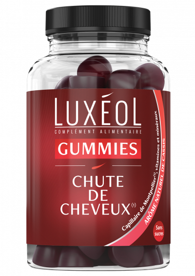 LUXEOL Gummies chute de cheveux - Cure de 1 mois - Lux&eacute;ol