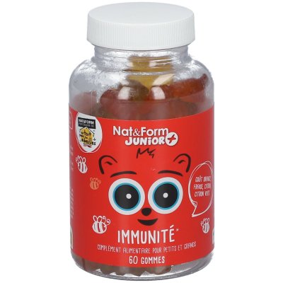 NAT&FORM Gums Immunite 60 Oursons Junior Nat&form Nat&Form