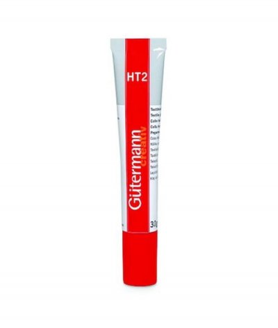 G&uuml;termann g&uuml;termann colle pour tissu ht2, transparent, 30 g noir