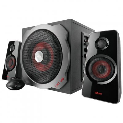 TRUST GXT 38 - Syst&egrave;me de haut-parleur - pour PC - Canal 2.1 - 60 Watt (Totale)