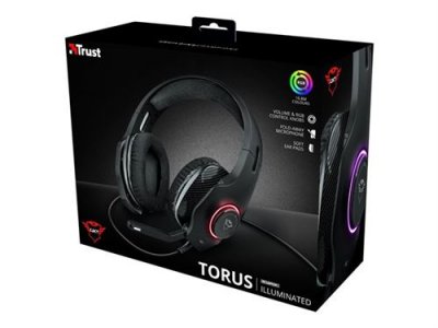 TRUST GXT 455 Torus - Micro-casque - circum-aural - filaire - USB, jack 3,5mm