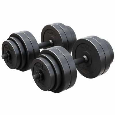 GYRONETICS  E-Series barres courtes 30 kg (paire de 2 x 15kg) GN001