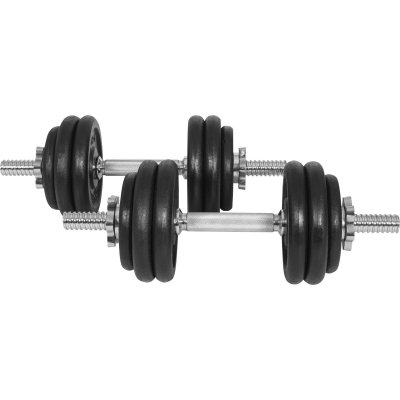 GYRONETICS  E-Series Set d'halt&egrave;res en fonte 30kg GN017