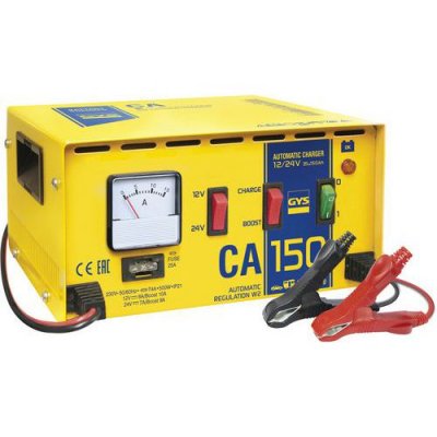 GYS  - Chargeur de batterie traditionnel 12-24V 500W - CA 150