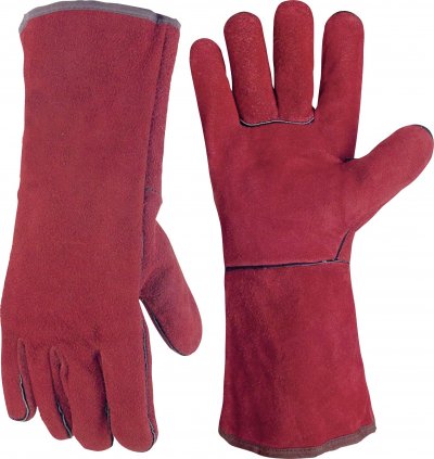 GYS  Gants multifonctionnels Cuir Rouge