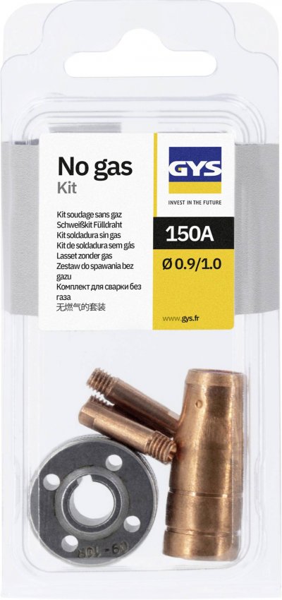 GYS  - KIT DE SOUDAGE NO GAZ - &Oslash;0.9-1.0mm - pour Fil Fourr&eacute;