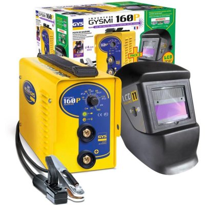 GYS  Poste MMA Inverter MI 160P + Masque LCD TECHNO 11 - 030435