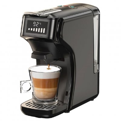 HIBREW H1B Noir - Machine &agrave; caf&eacute; 6-en-1 multicapsules 20 bars - Neuf