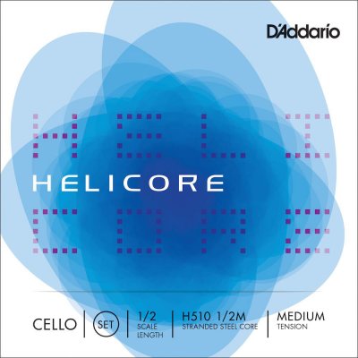D ADDARIO AND CO H510 1/2M - Jeu de cordes violoncelle Helicore, manche 1/2, Medium
