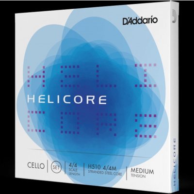 D&APOS;ADDARIO H510 4/4M - Jeu de cordes violoncelle Helicore manche 4/4 Medium