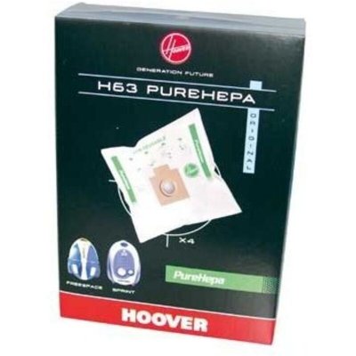HOOVER H63 boite de 4 sacs pure Hepa (35600536, 09200245) Aspirateur 
