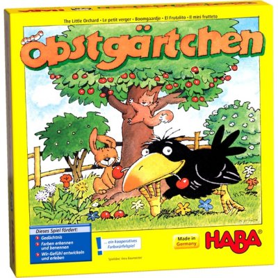 HABA  - 4460 - Jeux De Societe - Arbres Fruitiers version allemande