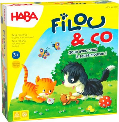 HABA  Filou & Co soci&eacute;t&eacute; Enfant-Un Jeu de d&eacute; et de Collecte-3 Ans et plus-307026, 307026, Color&eacute;