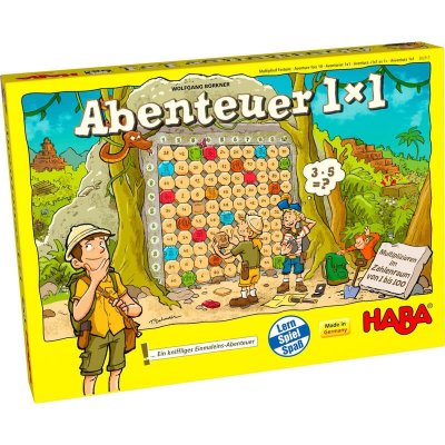 HABA  jeu d'apprentissage Abenteuer 1 x 1 (DU)