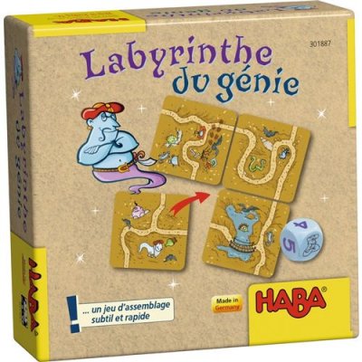 HABA  jeu de soci&eacute;t&eacute; Labyrinthe de Logik (FR)