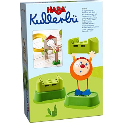 HABA  Kullerb&uuml; Marble Track Kit d'extension Coupleurs et pieds