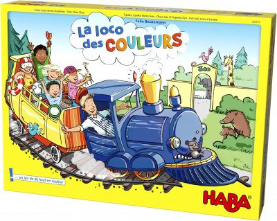 HABA  La Loco Des Couleurs