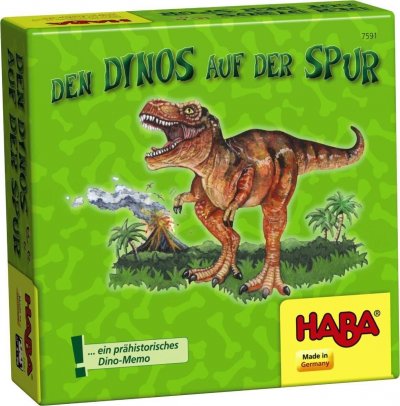 HABA  Le jeu de m&eacute;moire Dinos auf der Spur (DU)