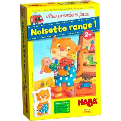 HABA  Mes Premiers Jeux Noisette Range !