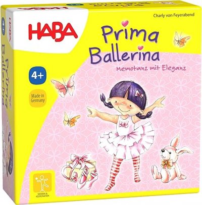 HABA - Prima Ballerina Jeu de soci&eacute;t&eacute; pour Enfant, 5979, Assorti