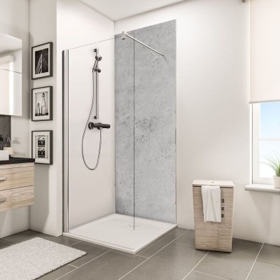 SCHULTE Habillage CREAPANO H210XL100 cm effet mati&egrave;re pierre gris clair 602