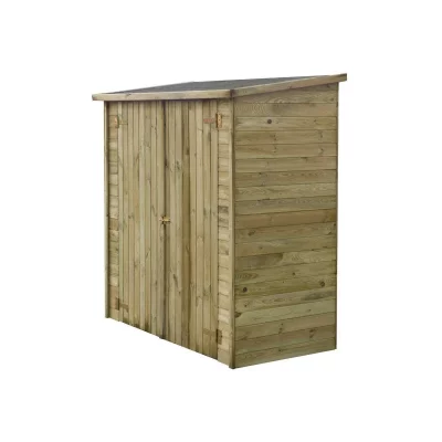 Habitat Et Jardin ABRI JARDIN BOIS ADOSSABLE LIPKI - 1.79 X 0.90 X 1