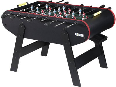 HABITAT ET JARDIN  - Baby foot - 140 x 74 x 86 cm - Noir - Noir.