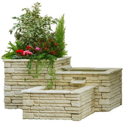 HABITAT ET JARDIN  Fontaine Helios - 136 x 136 x 66 cm