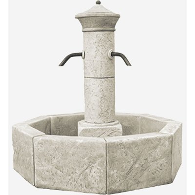 HABITAT ET JARDIN  - Fontaine M&eacute;ridionale- Diam&egrave;tre 122 cm x H.116 cm