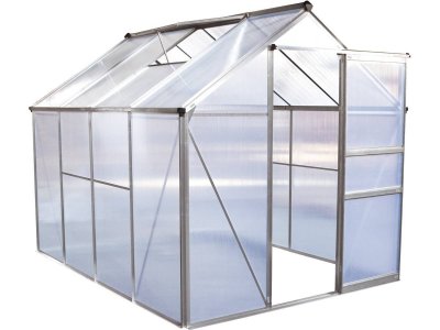 HABITAT ET JARDIN  - Serre jardin polycarbonate Hortensia 4,8m&sup2;