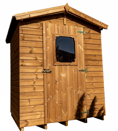 HABRITA  Abri de jardin en bois trait&eacute; THT avec plancher 2,5 m&sup2;