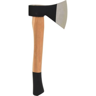 KS TOOLS Hachette canadienne, tete 600 G, manche HICKORY maintenu avec coins en acier