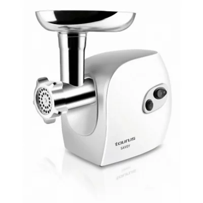 TAURUS Hachoir &agrave; viande  Savoy 450 W Blanc et Argent 