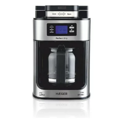 HAEGER  Cm-10b.010a Drip Coffee Maker Argent&eacute;