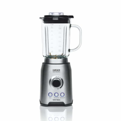 HAEGER  Lq120006a 1200w Blender Glass Argent&eacute; One Size / EU Plug