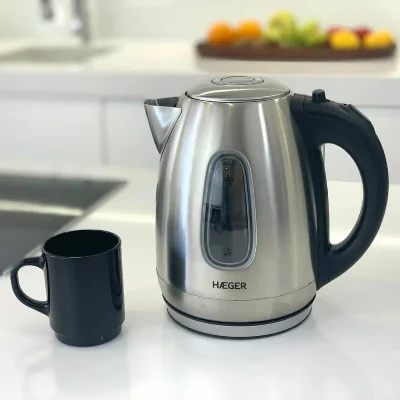 HAEGER  Moldavie 2200w Kettle Argent&eacute; One Size / EU Plug