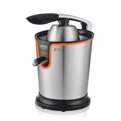 Haeger Pro Juice Squeezer Noir,Argent&eacute; One Size / EU Plug