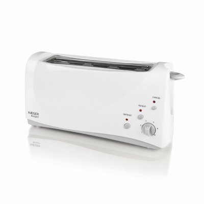 HAEGER  To100008a Bulgari 1000w Toaster Blanc One Size / EU Plug