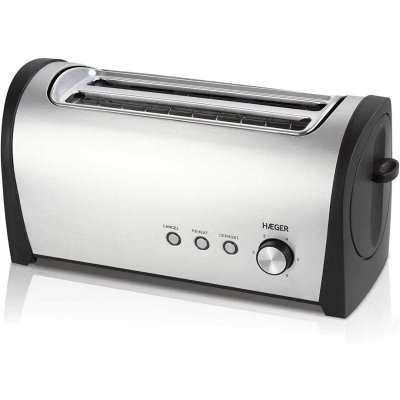 HAEGER  To14d010a 1400w Toaster Argent&eacute; One Size / EU Plug